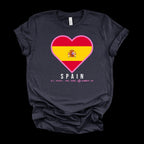 Heart of Spain — Women’s Soft Game Day T-Shirt
