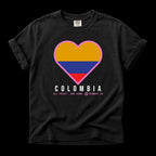 Heart of Colombia — Unisex Oversized Game Day T-Shirt