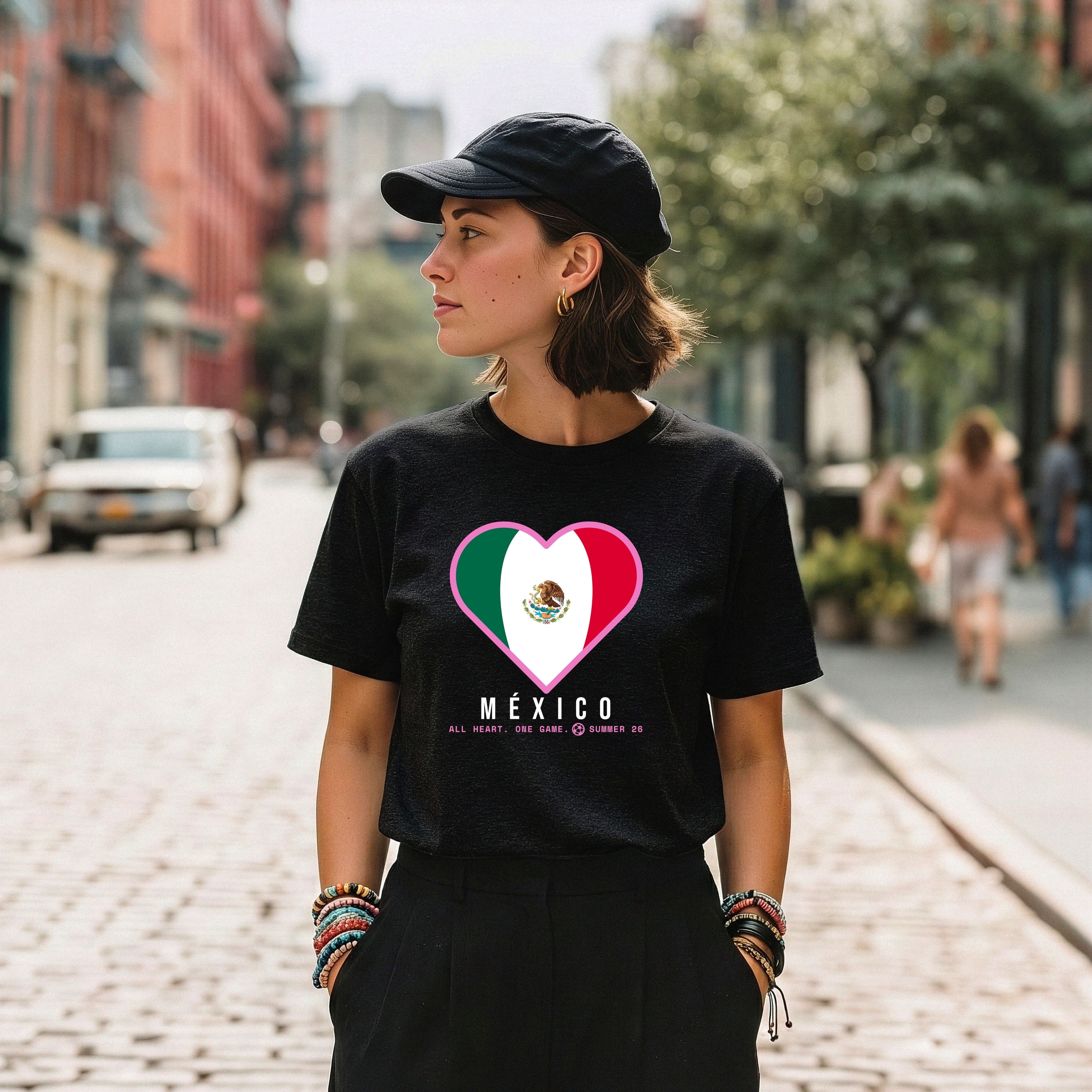 Heart of Mexico — Women’s Soft Game Day T-Shirt