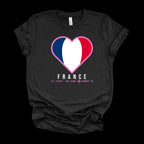Heart of France — Women’s Soft Game Day T-Shirt