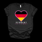 Heart of Germany — Women's Soft Game Day T-Shirt