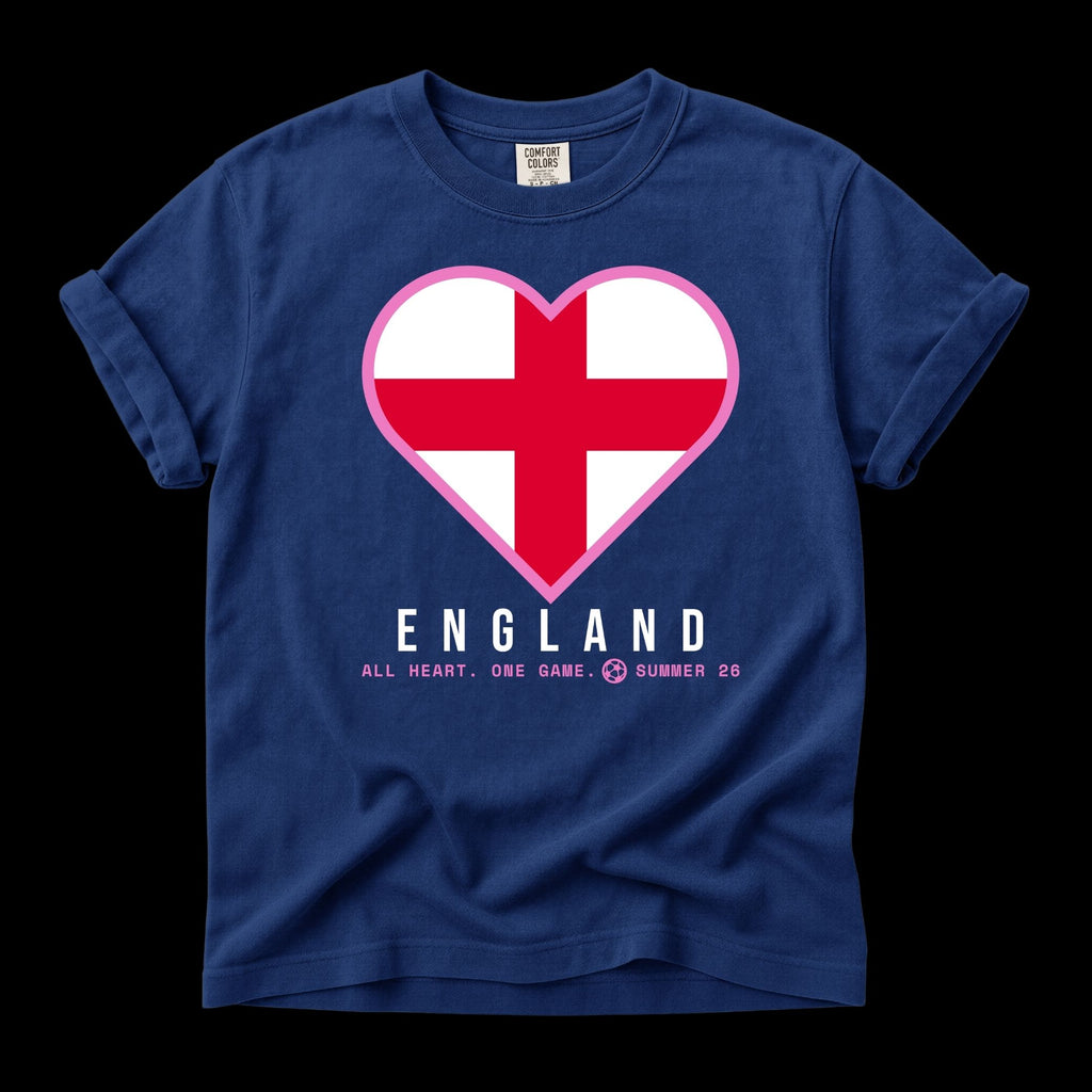 Heart of England — Unisex Oversized Game Day T-Shirt
