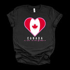 Heart of Canada — Women’s Soft Game Day T-Shirt