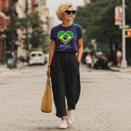 Heart of Brazil — Women’s Soft Game Day T-Shirt
