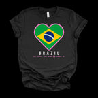 Heart of Brazil — Women’s Soft Game Day T-Shirt