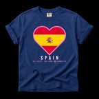 Heart of Spain — Unisex Oversized Game Day T-Shirt