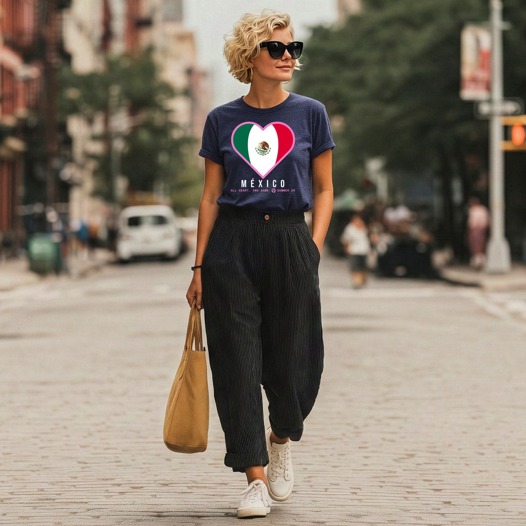 Heart of Mexico — Women’s Soft Game Day T-Shirt