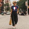 Heart of France — Women’s Soft Game Day T-Shirt