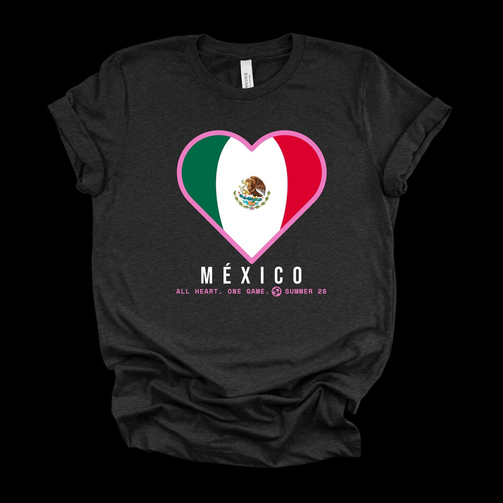 Heart of Mexico — Women’s Soft Game Day T-Shirt