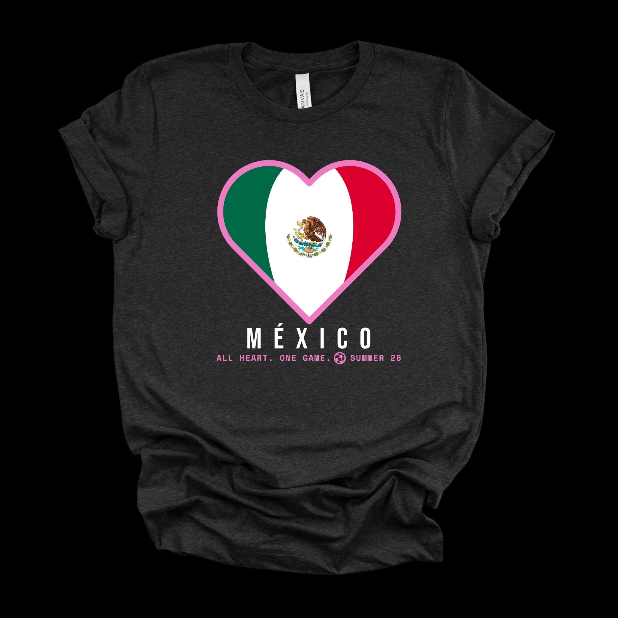 Heart of Mexico — Women’s Soft Game Day T-Shirt