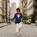 Heart of Canada — Unisex Oversized Game Day T-Shirt