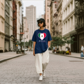 Heart of Mexico — Unisex Oversized Game Day T-Shirt
