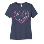 HEATHER NAVY - 6400CVC - FRONT